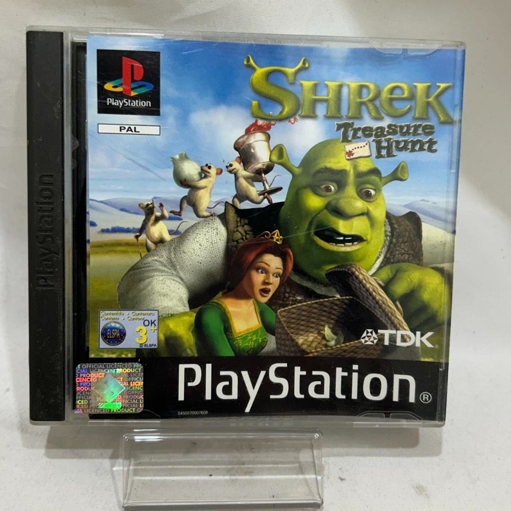Jeu Shrek Treasure Hunt - PlayStation 1 PS1 - Version PAL Complète - Bon état